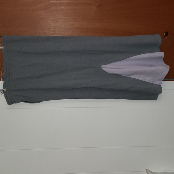 Skirt Sweatpant Lavendar accent - 418 - Picture 2 of 4